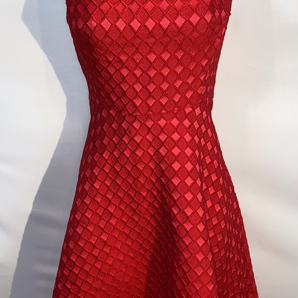 Anthropologie Moulinette Soeurs Minette red silk blend midi dress size 2 - Picture 8 of 17